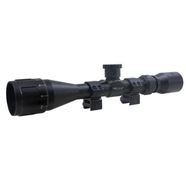 BSA HS4-12X40TB 3x-12x Magnification 40mm Objective Riflescope Black 