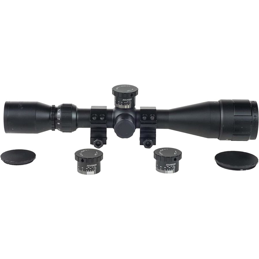 BSA Sweet 223 Adjustable Objective 412 x 40 Scope BSA