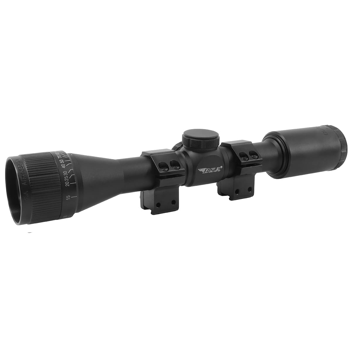 BSA Optics 4×32タクティカルライフルスコープ BSA Optics 4x32 Adjustable Objective Air Rifle Scope