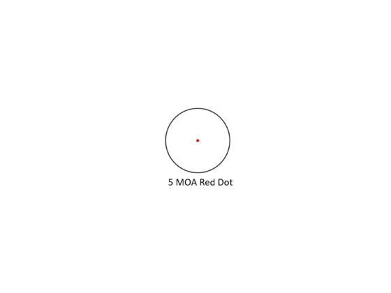 5 MOA Red Dot